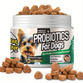 Dog Probiotic Soft Chews 90 Count Chicken Flavor Supports Gut Health Digestion Stool Quality All Breeds Daily Supplement 1 or 3 Bottle Pack