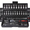46pcs Home & Car Repair Tool Set – Ratchet Torque Wrench, Screwdriver & Socket Kit for Car, Motorcycle, Bicycle & Household Repairs