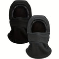 2 Pack Fleece Balaclava Ski Mask Windproof – Full Face Neck Cover Skull Cap for Men & Women, Soft Plush Warm Hood for Skiing Snowboarding Cycling Hiking Motorcycle Riding Cold Weather Outdoor Sports
