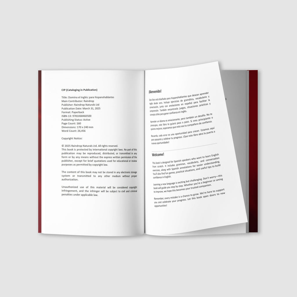 SabioCasa Dominate English 6 Books in 1 with Audio for Spanish Speakers – Beginner ESL Self-Study Guide Real-Life Phrases Grammar Pronunciation, Gift for Spanish Speakers Immigrants