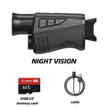 Night Vision Monocular 16x Digital Zoom Infrared - 1.54" HD Display Screen, 32GB Memory Card Included, Portable Night Vision Device for Hunting, Camping, Wildlife Observation & Outdoor Adventure