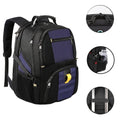 50L Travel Backpack Fits 17 Inch Laptop – Airline Approved, Waterproof, Extra Large College & Work Bag for Men & Women, 3-Compartment Business Backpack for School, Travel & Daily Commute – 8 Colors