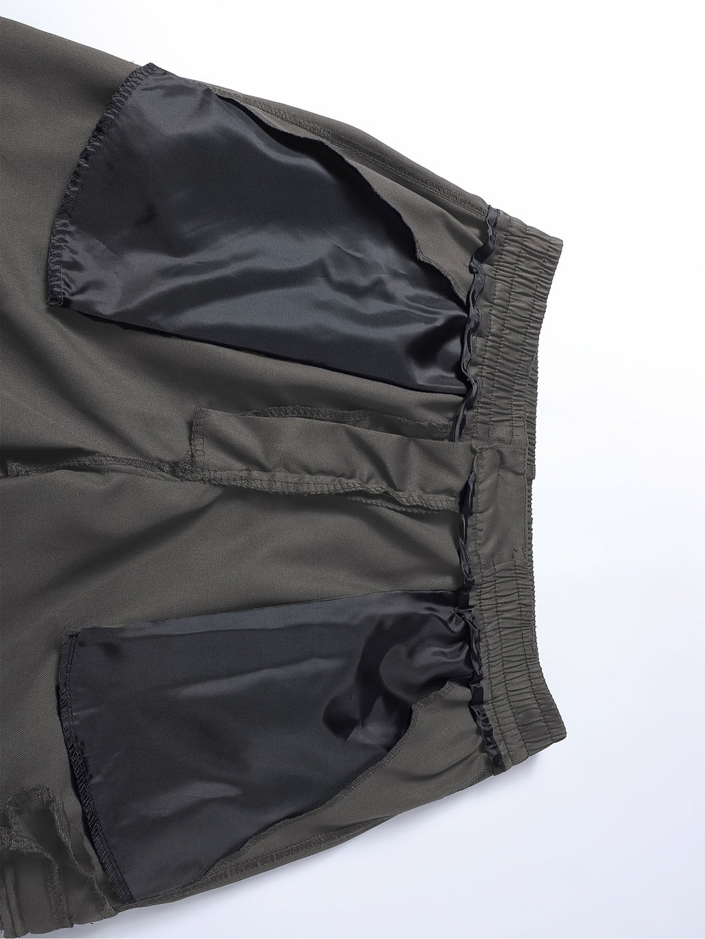 Men's Cargo Pants 3-Pack Multi-Pocket Tactical Outdoor Travel Casual Daily Pants Sizes S-XXXL 10 Colors Black Khaki Army Green Navy Blue Dark Gray