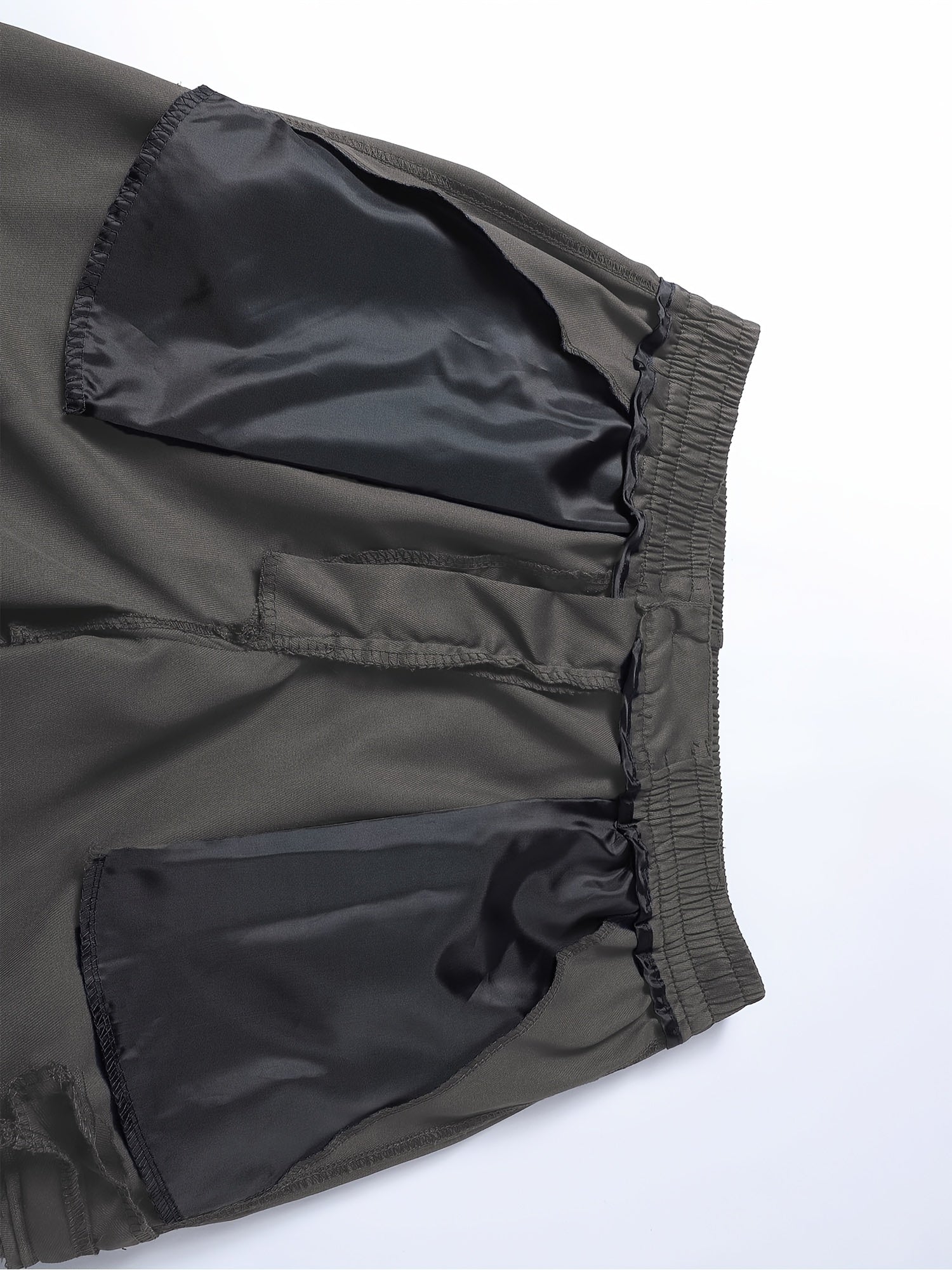 Men's Cargo Pants 3-Pack Multi-Pocket Tactical Outdoor Travel Casual Daily Pants Sizes S-XXXL 10 Colors Black Khaki Army Green Navy Blue Dark Gray