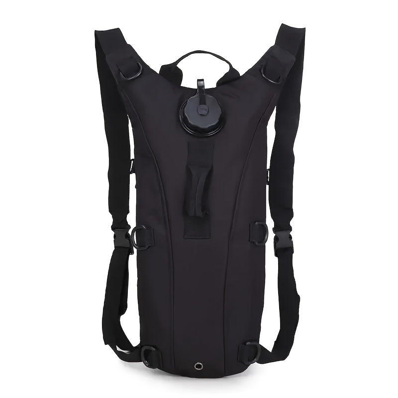 Hydration Backpack with 101oz Water Bladder Tactical Lightweight Hiking Pack Adjustable Straps Large Capacity for Hiking Biking Running Climbing Black Green
