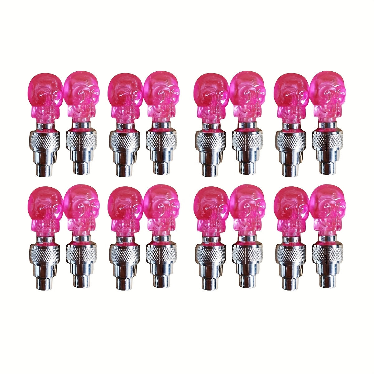 LED Tire Valve Stem Caps with Breathing Light & Running Horse Effect 4/8/16pcs Glow Wheel Valve Core Caps for Car Motorcycle Bike – Wind Fire Wheel Light UV & Explosion Proof – Green Red Blue Skeleton