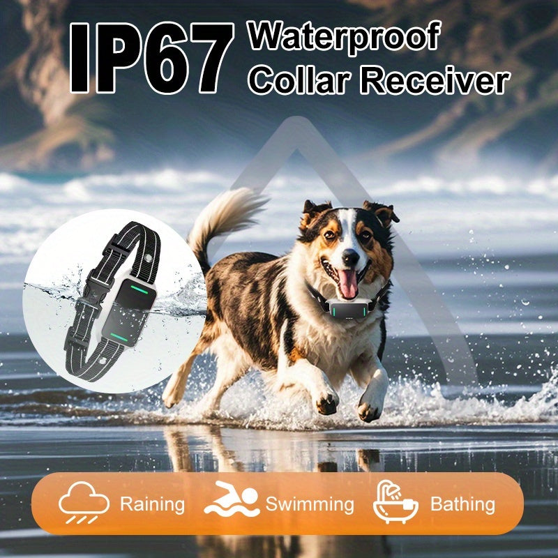 Rechargeable Dog Training E-Collar with 2.4G Remote – 3 Modes Buzz Vibration Static Stimulation, USB Charging, Safe ≤36V Pet Trainer for Small Medium Large Dogs, 1pc & 2pc Options