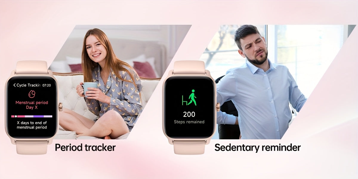 FAWEIO Smart Watch with Alexa & Wireless Calling – 1.8" HD Touchscreen Fitness Tracker, 100+ Sports Modes, Heart Rate SpO2 Sleep Monitor, Compatible with iPhone & Android for Women & Men