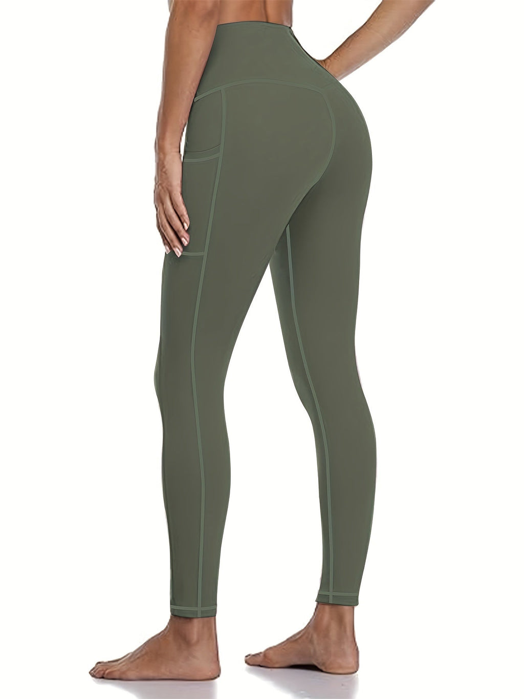 Women's Compression Yoga Pants 5 Pack 7/8 Length High-Waist – Printed Fitness Leggings with Leopard Camo & Solid Patterns for Gym Running Pilates, Athletic Tracksuit Bottoms S-XXL