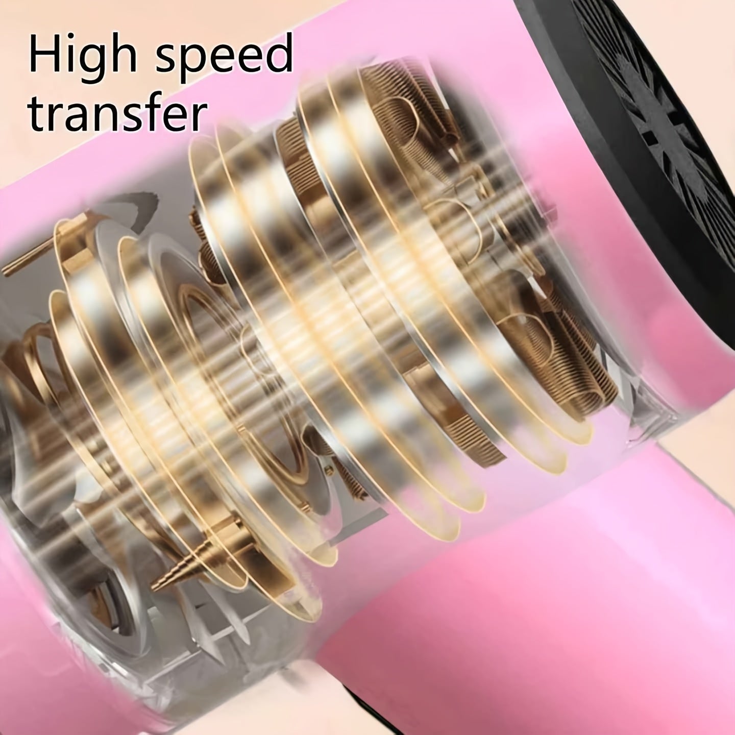 Pink Mini Handheld Car Vacuum Cleaner Dry Wet Strong Suction Pet Hair Cat Hair Cute Portable Corded No Battery for Women Girls Car Interior Home Desk Keyboard Cleaning | Nova Mart