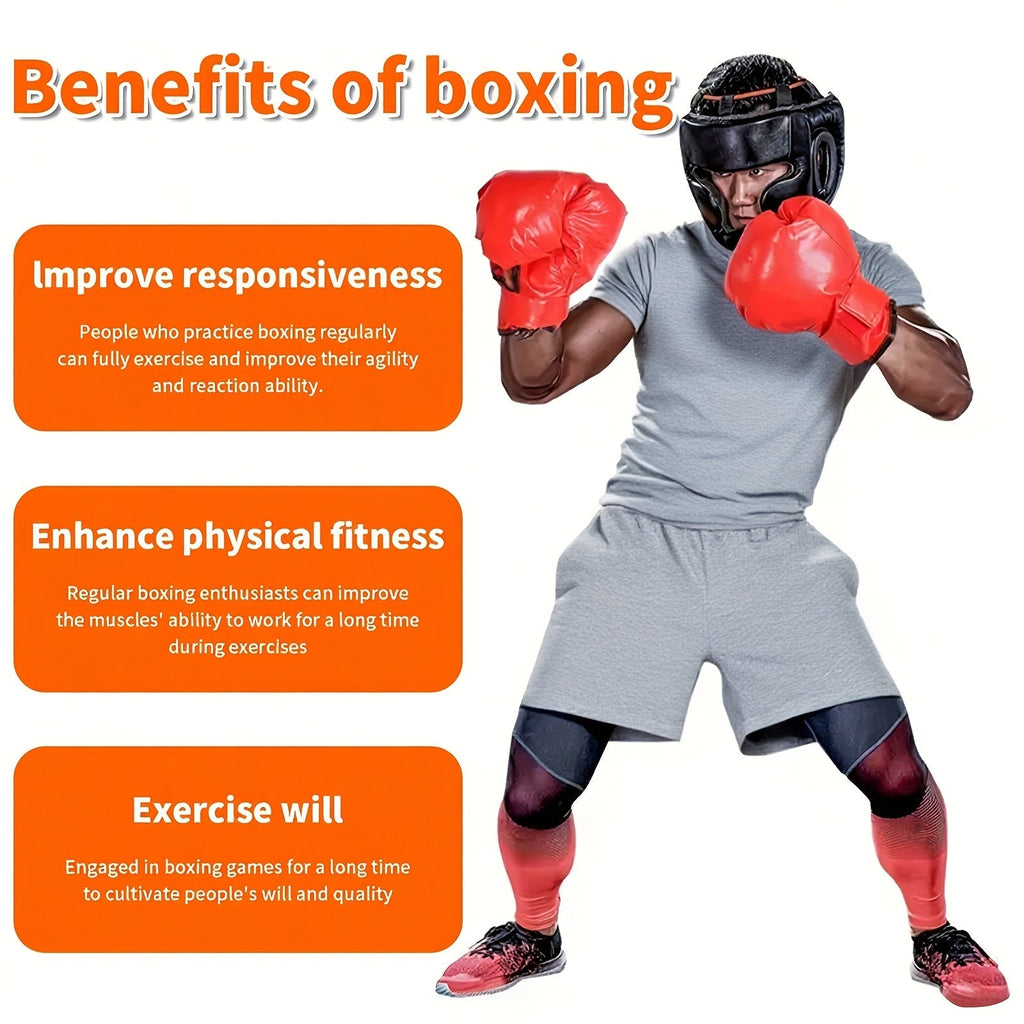 Reaction Punching Ball Indoor Boxing Training Speed Ball – Suction Cup & Adhesive Bases, Adjustable, Reinforced High Quality, for Adults and Youth Boxing Fitness Workout