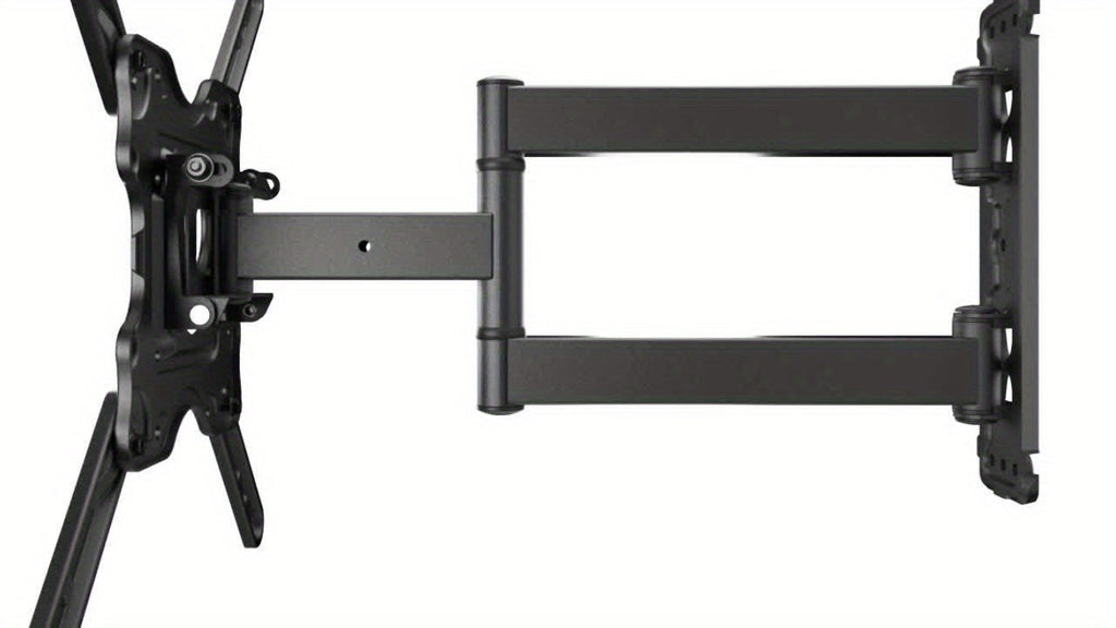 Full Motion TV Wall Mount for 26-60 Inch TVs Up to 77 lbs Swivel Tilt Extension Arm Stainless Steel TV Bracket Max VESA 400x400mm Fits Most Flat Curved Screen TVs
