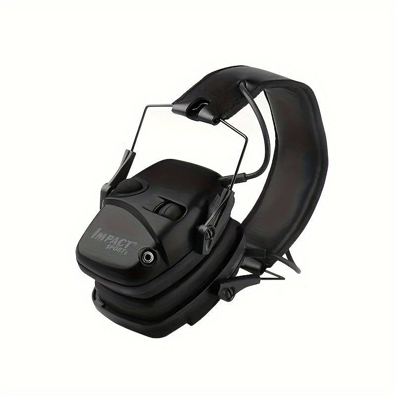 Shooting Earmuffs Electronic Hearing Protection with Sound Amplification & Noise Cancelling – Tactical Over-Ear Headset for Hunting, Gun Range & Outdoor Impact Sports