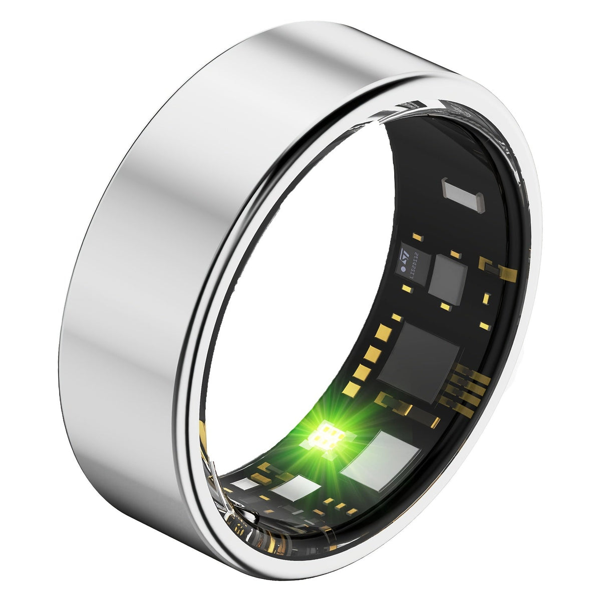 Smart Health Ring - Sleep Tracking Fitness Ring with HRV, Body Temperature, Blood Pressure, Pedometer, Calories & Exercise Tracking, Bluetooth 5.3, Waterproof, Compatible with iPhone & Android, Gift for Women Men