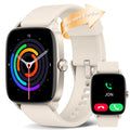 FAWEIO Smart Watch with Alexa & Wireless Calling – 1.8" HD Touchscreen Fitness Tracker, 100+ Sports Modes, Heart Rate SpO2 Sleep Monitor, Compatible with iPhone & Android for Women & Men