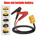 Dewalt Compatible Car Jump Starter Booster Cables with Adapter for Dewalt 20V Battery Portable Automotive Jumper Cables for Car Jump Starting Battery Not Included