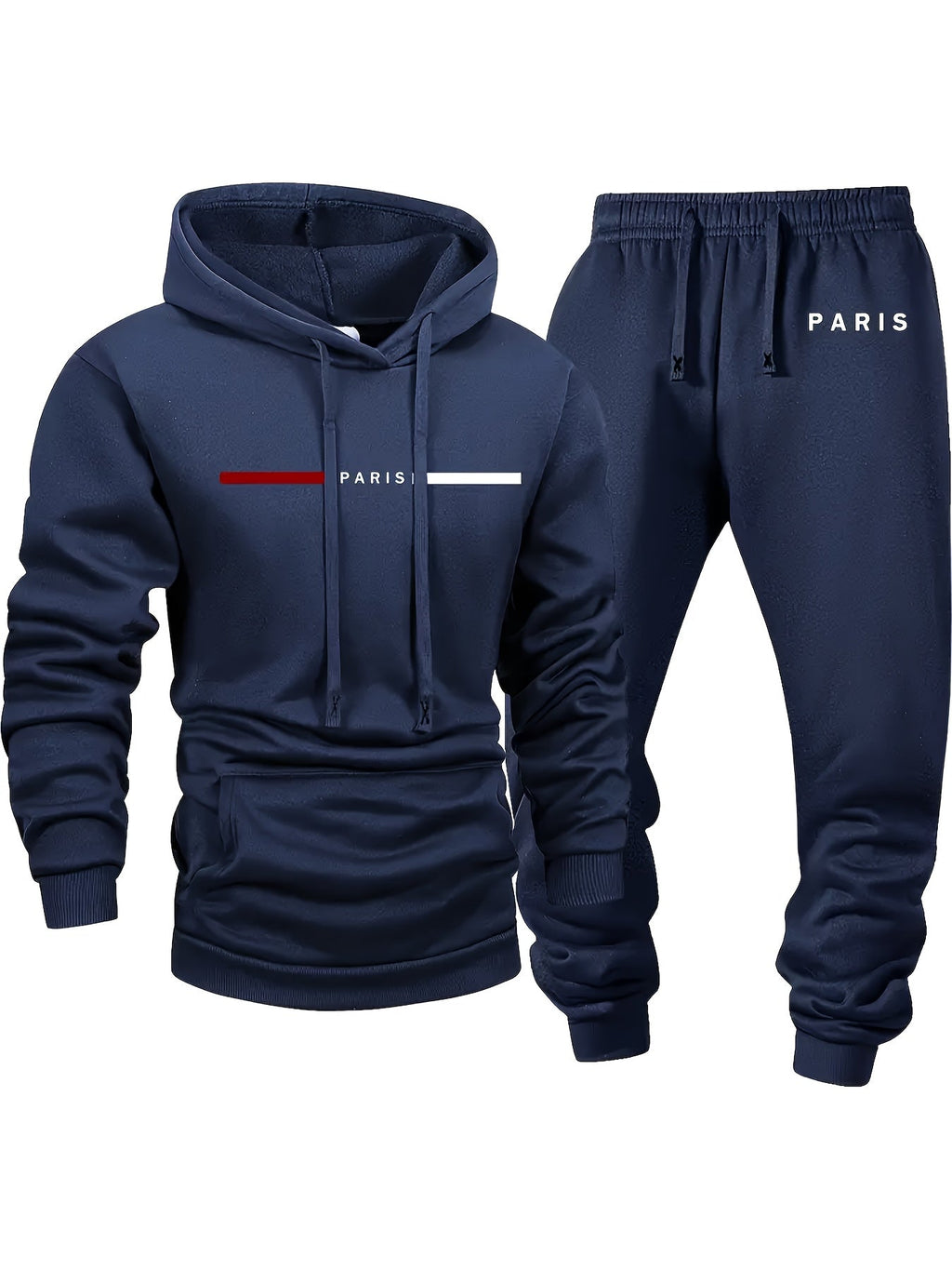Men's 6-Piece Tracksuit Set Hoodie & Jogger Pants – City Name Print Street Style Sportswear, Soft Warm Fleece for Autumn Winter Jogging Fitness Casual Wear – S to XXL Mixed Colors