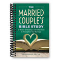 Married Couple's Bible Study Spiral Bound 12 Weeks Scripture Reflections Prayers – Christian Couples Devotional 158 Pages, Wedding Anniversary Valentine's Day Gift for Couples