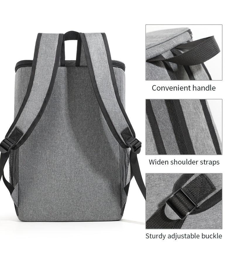 Insulated Cooler Backpack Extra Large 30+ Cans for Men & Women – Leakproof Shoulder Bag for Camping, BBQ, Beach, Picnic & Hiking, Ice Pack Compatible All-Day Cold Retention
