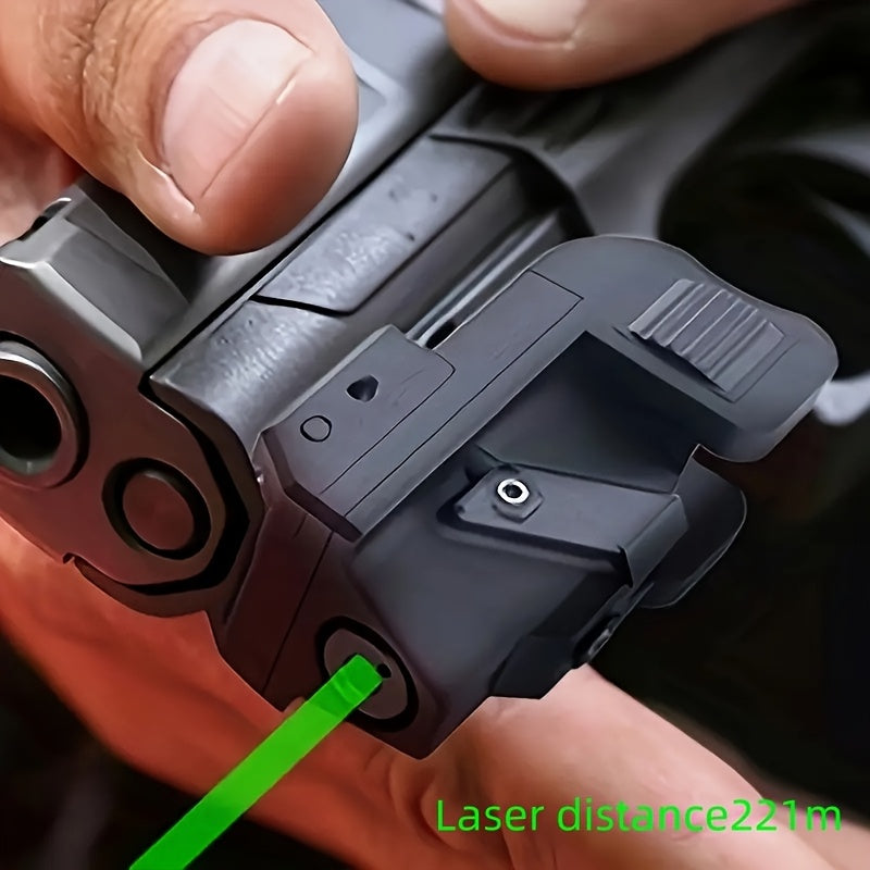 Red Dot Laser Sight USB Rechargeable Picatinny Rail Mount with Strobe Mode Compact Lightweight Class IIIa 5mW for Pistols Rifles Handguns Adjustable Elevation Windage 100-300 Ft Day Range