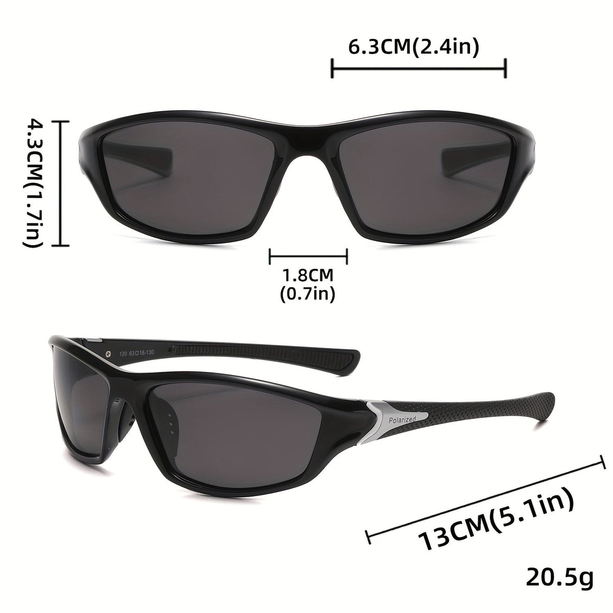 4 Pairs Polarized Sports Sunglasses UV400 Full Frame for Men & Women – Anti-Glare Fashion Eyewear for Cycling Running Fishing Rock Climbing Hiking Outdoor Travel, Polychrome Multicolor Set