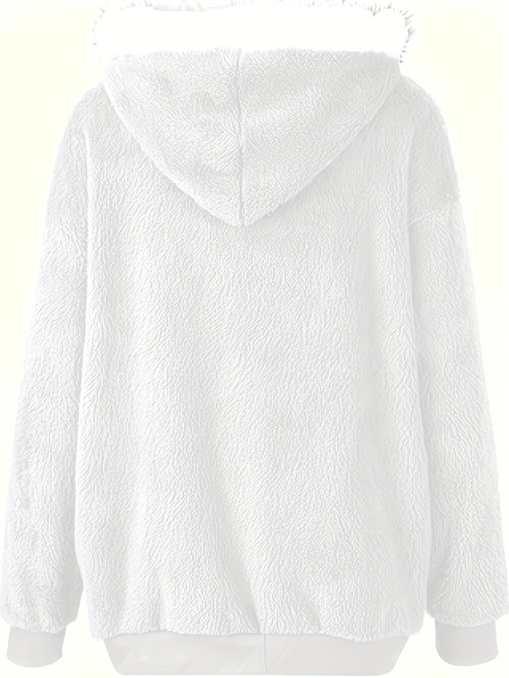 Teddy Bear Jacket Women Autumn Winter Color Block Zip-Up Fleece Coat Soft Warm Casual Outerwear Cozy Street Style S-XL