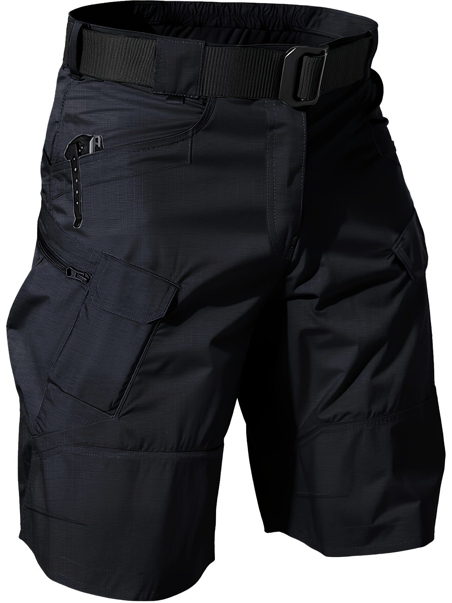 Men's Cargo Shorts – Breathable Quick-Dry Tactical Work Shorts with Multi-Pocket Design for Hiking, Outdoor, Fishing & Everyday Wear, Black Khaki Grey Fern Green, Sizes S-XXXL