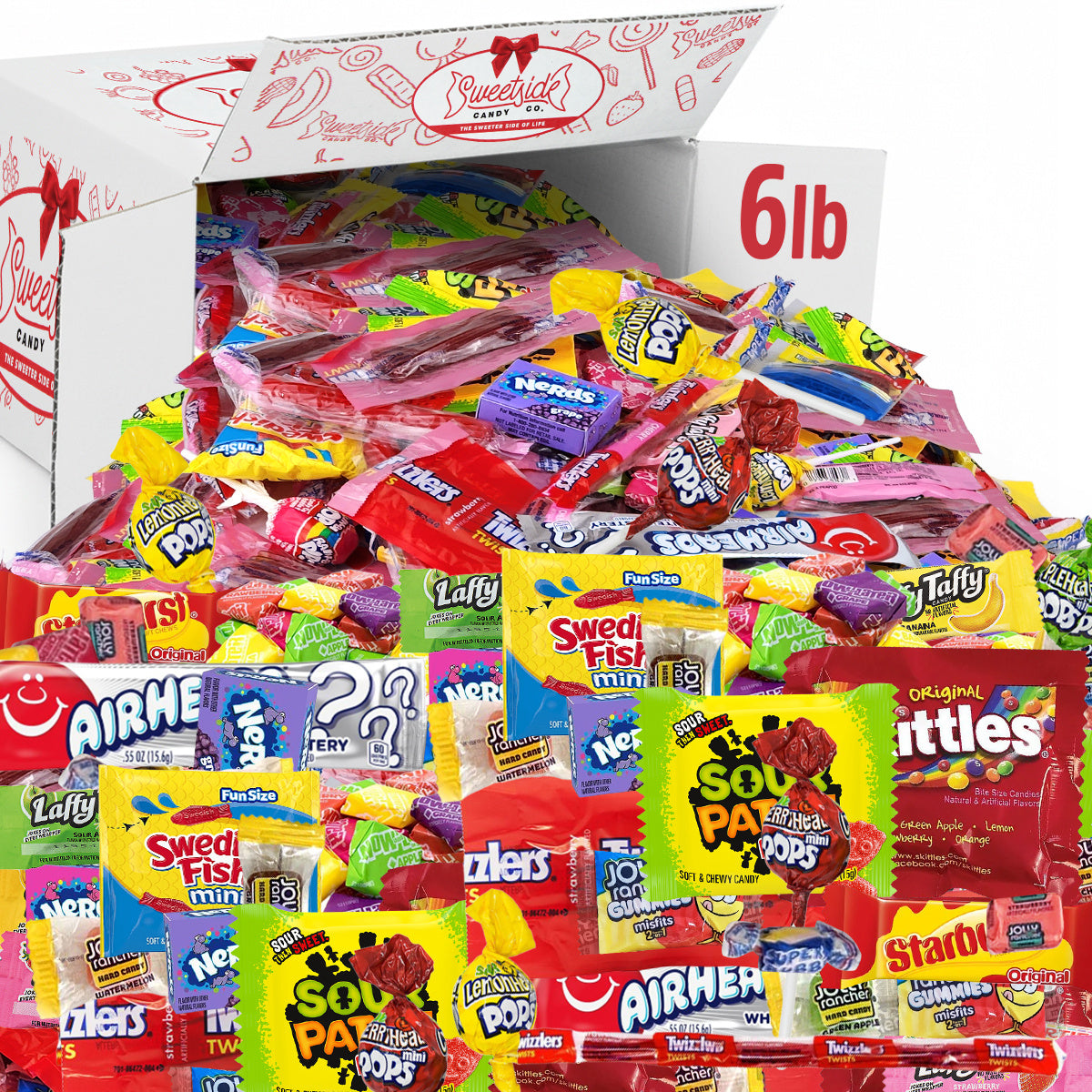Assorted Bulk Candy Individually Wrapped Variety Pack – Mixed Candy Assortment for Parties, Pinatas, Goodie Bags, Halloween, Birthday & Office Treat Bowls
