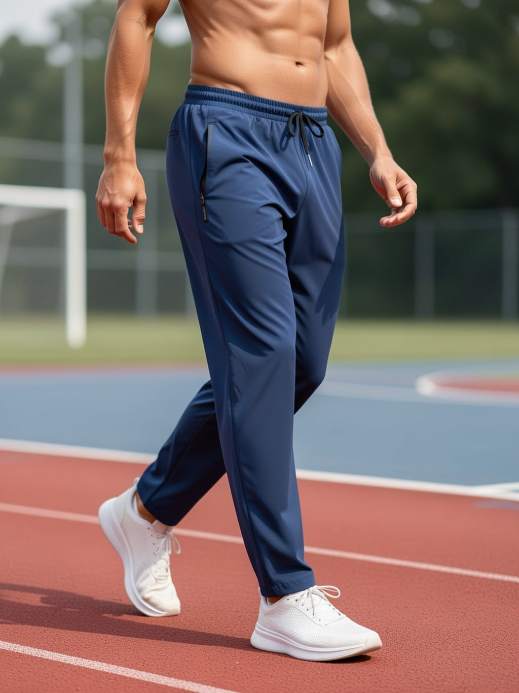 Men's Athletic Pants 3-Pack Lightweight Stretchy Quick-Dry Sports Pants for Running Rock Climbing Outdoor Activities – Breathable Multi-Color Summer Activewear S-XXXL