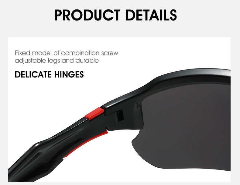 3-Pack Sports Sunglasses UV400 Half Frame for Men & Women – Lightweight Polarized Goggles for Running, Fishing, Skiing, Driving & Outdoor Activities, Sun Protection Eyewear Set