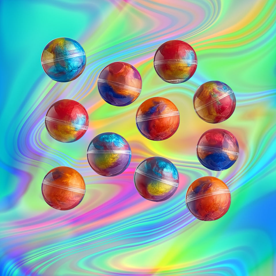 Galaxy Slime Balls 36 Pack Party Favors for Kids Bendable Flexible Non-Sticky Mess-Free Slime Spheres 3 Galaxy Color Combos for Birthday Easter Halloween Christmas Classroom Rewards Goodie Bags