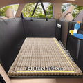 Non-Slip Car Dog Mat with Rear Extension Pad – Heavy Duty Waterproof Pet Seat Cushion Cover for Back Seat, Anti-Bite Anti-Scratch Floor Liner for SUV Sedan Truck, All Dog Sizes Small Medium Large