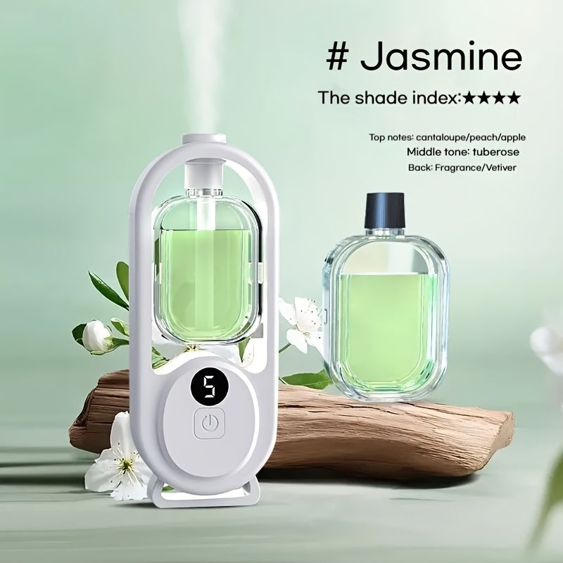 Essential Oil Diffuser Aromatherapy Humidifier with 7 Color LED Light – USB Powered Quiet Mini Aroma Diffuser for Bedroom, Office, Yoga & Home with Timer, Multiple Scents | Hilton Gardenia Ocean Jasmine