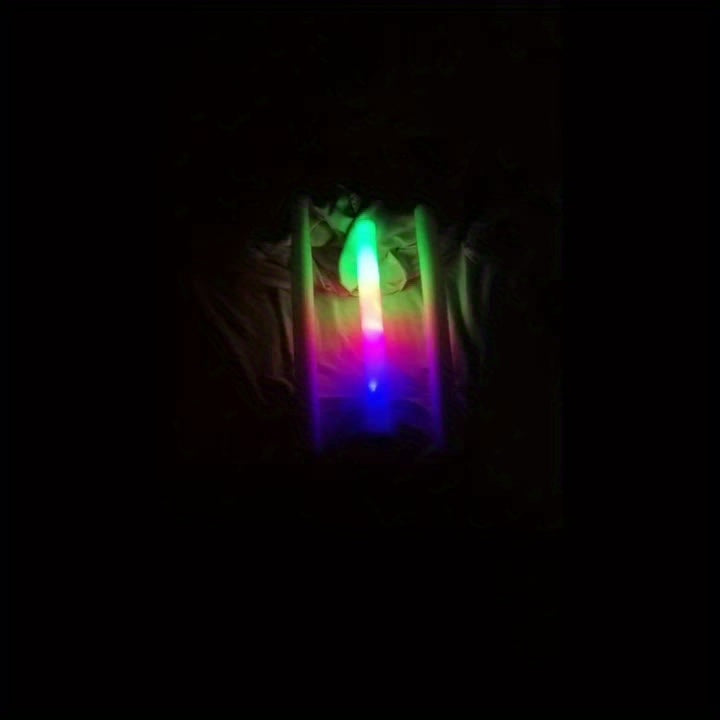 LED Foam Light Sticks Bulk Pack 28 48 or 100 Pieces – 3-Mode Color Changing Flashing Glow Sticks for Glow Parties Weddings Concerts Birthdays Halloween Christmas Camping Cheering Events – Safe for Kids Adults