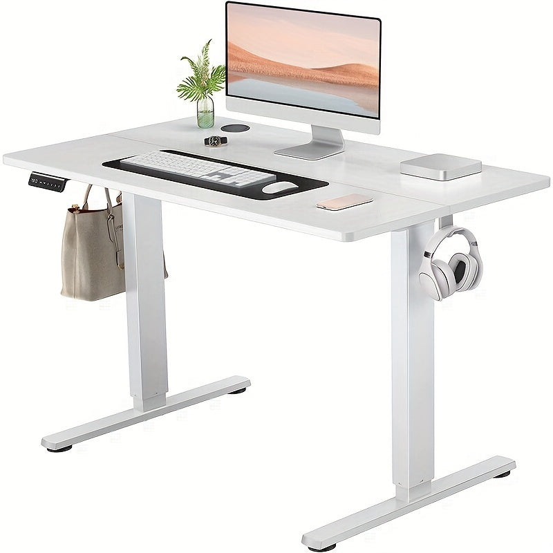 Electric Standing Desk Height Adjustable 40 48 55 63 Inch – Sit Stand Up Desk with Memory Controller & Anti-Collision, Ergonomic Home Office Gaming Workstation, 5 Colors