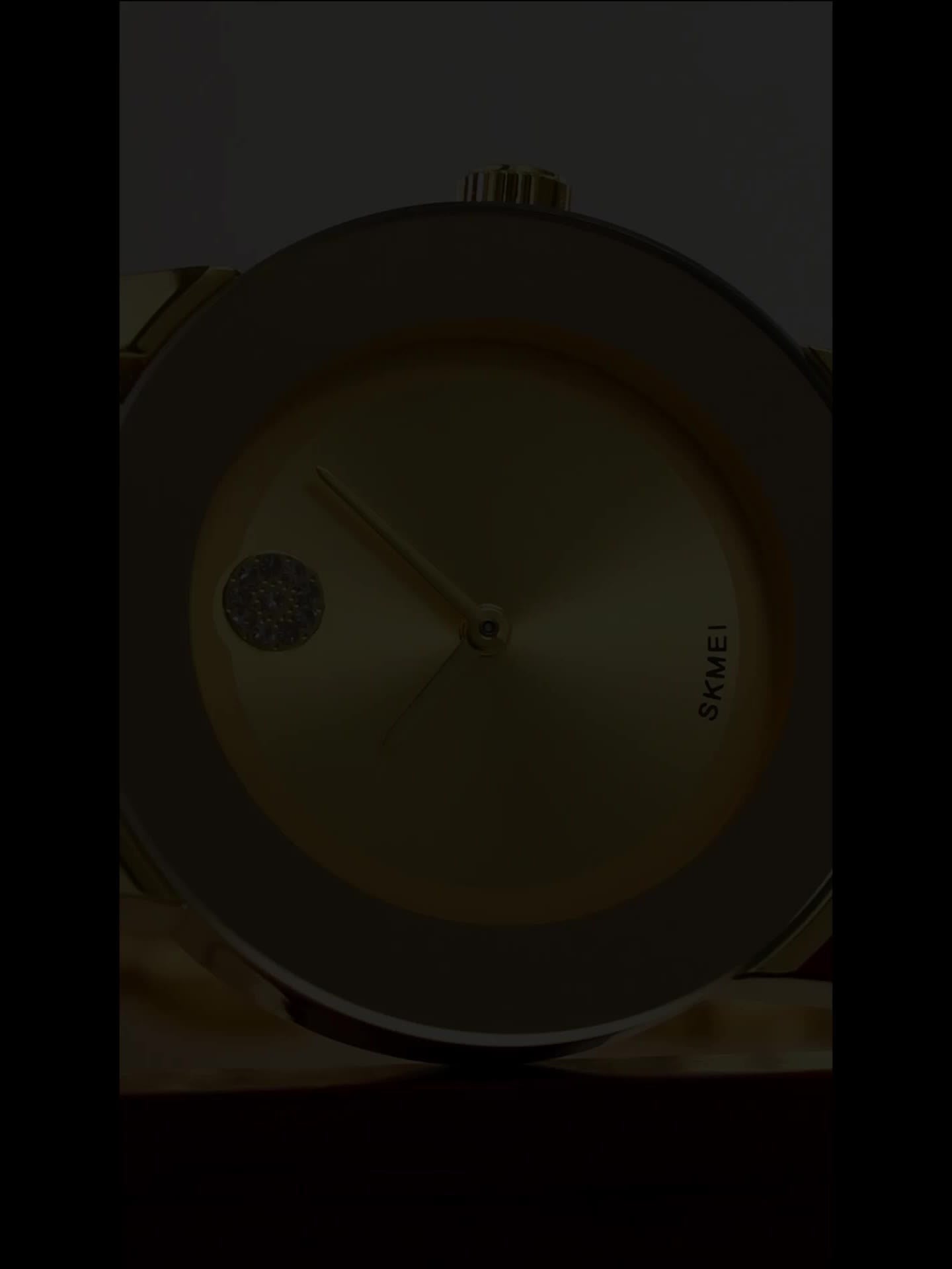 Women's Quartz Watch Round Dial Elegant Analog Wristwatch for Ladies – Party, Daily Wear & Birthday Gift, 6 Colors Available