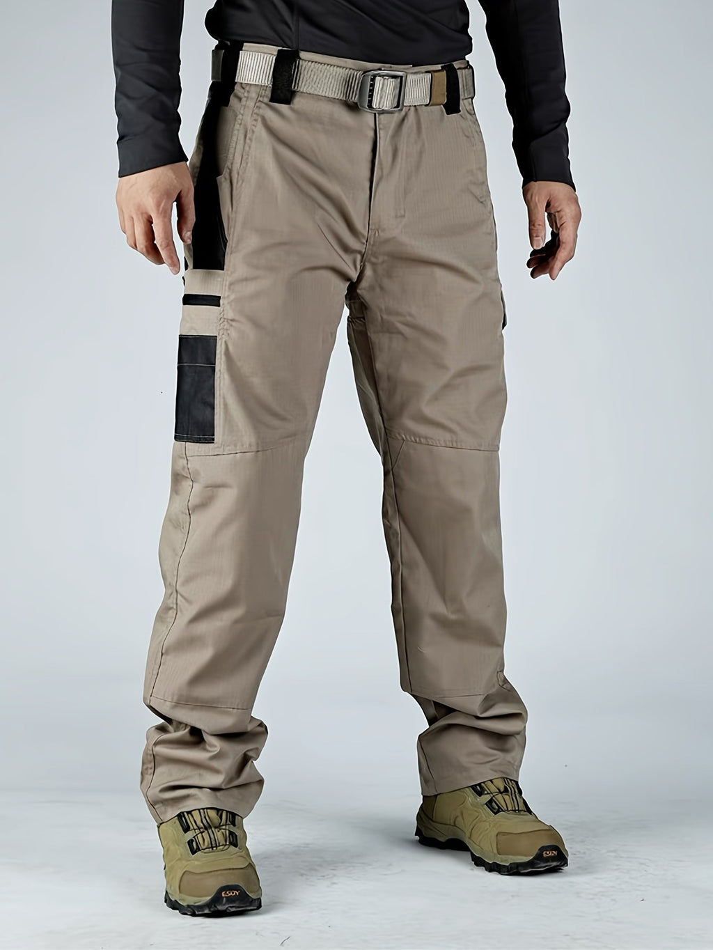Men's Tactical Cargo Pants Quick-Dry Lightweight Multi-Pocket Hiking Outdoor Work Pants S-XXXL Black Grey Green Brown Regular Fit Utility Trousers
