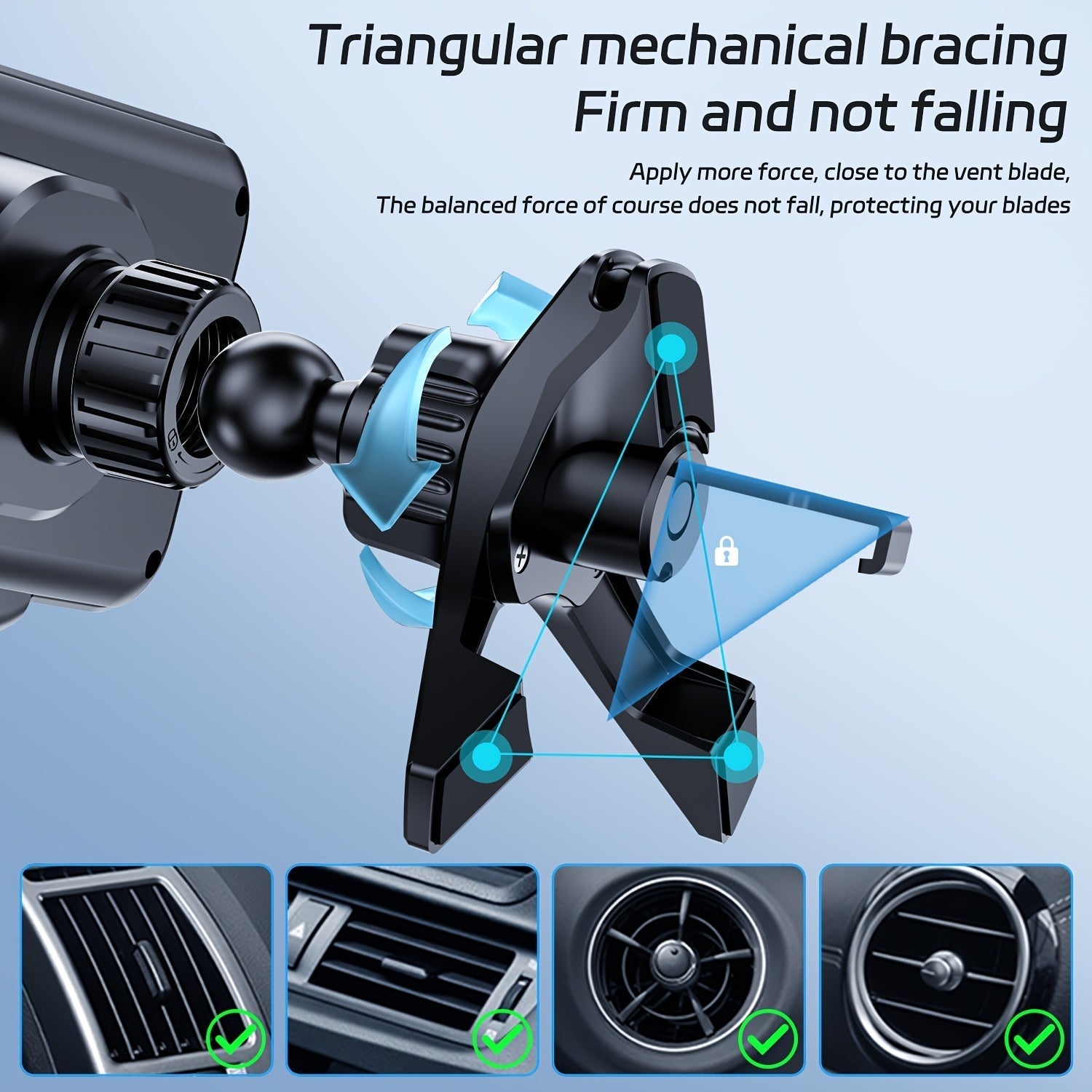15W Wireless Car Charger Mount Auto-Clamping for Samsung Galaxy Z Fold6 Fold5 Fold4 iPhone 16 15 14 13 12 Pro Max – Electric Horizontal Vertical Adjustment Fast Wireless Charging Car Phone Holder 4.3"-6.9"