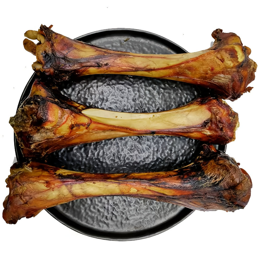 Long-Lasting Beef Bone Dog Chews Real Beef Flavor Chew Bones for Medium and Large Dogs Natural Daily Reward Dental Treats for Indoor Outdoor Snack Training Labrador German Shepherd