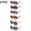 PALESHY Oversized Fashion Sunglasses for Women – UV Protection Anti-Glare Lightweight Summer Eyewear, Available in 3-Pack & 6-Pack, Bulk Sunglasses Set for Beach, Travel & Gifting