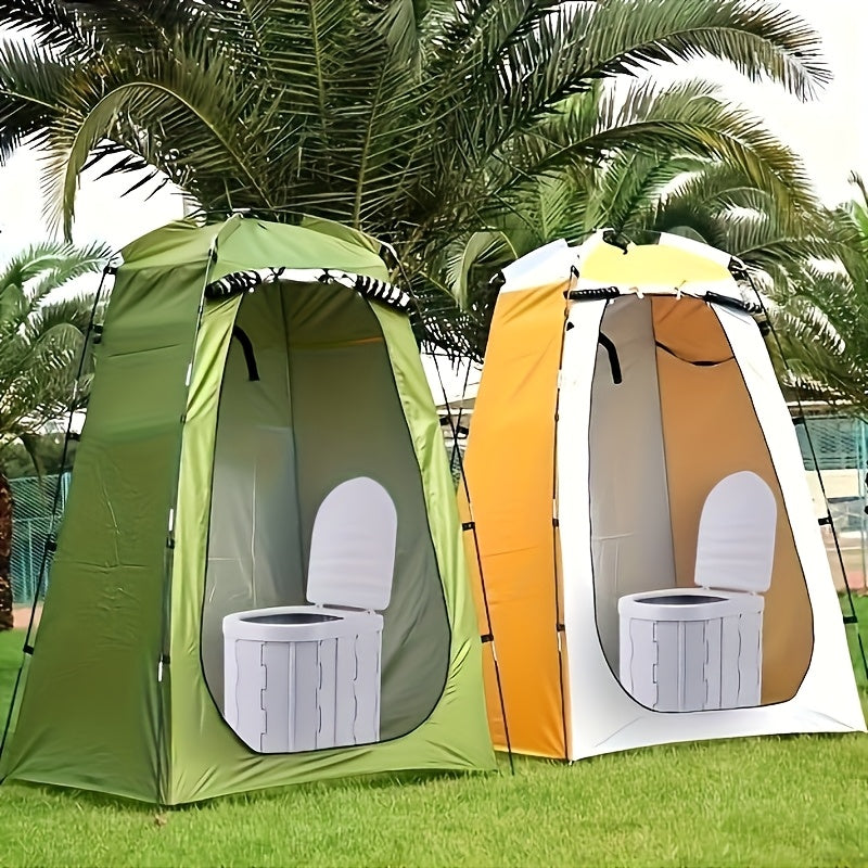 Pop-Up Camping Shower Tent & Privacy Shelter – Portable Waterproof Changing Room, Outdoor Toilet Tent for Camping, Hiking, Beach, Backpacking & Festivals, Instant Setup No Tools Needed