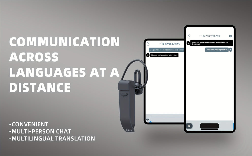 PEIKO PK-10 AI Language Translator Earphone – Real-Time Voice Translation in 136 Languages Online & 11 Languages Offline, Single Earbud with Music & Call Support, Travel Translator Device