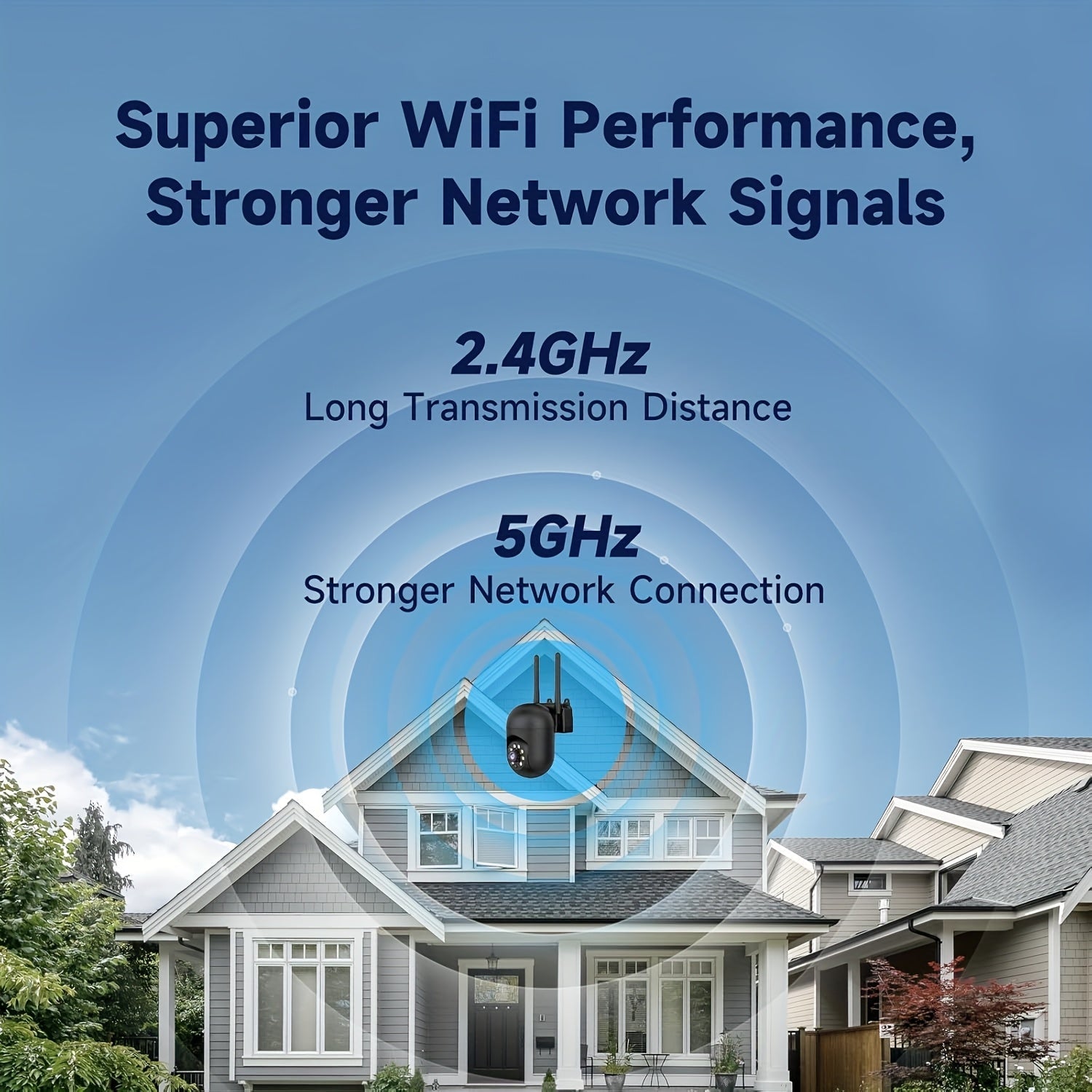 Indoor Security Camera 4 Pack 3MP Wireless WiFi – Cloud Storage, AI Motion Detection, Dual-Band 2.4G/5G, Two-Way Audio, Color Night Vision, Home Surveillance System