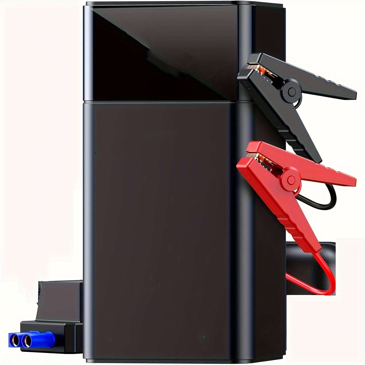 Portable Car Jump Starter Kit Multi-Function 12V Battery Booster with LED Flashlight SOS Rescue Light Air Pump for Cars Trucks Emergency Power Accessory