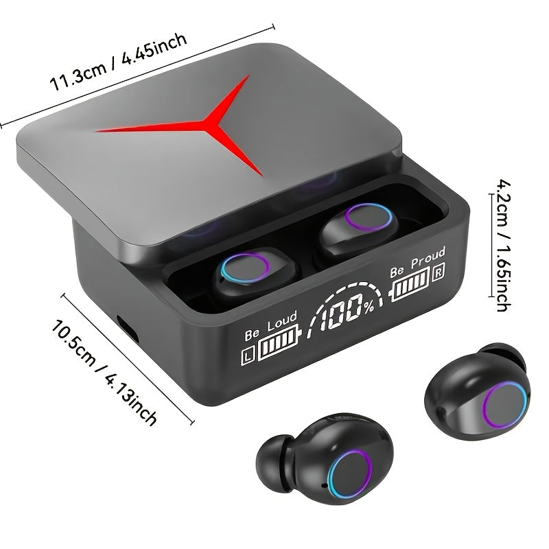 Smartwatch & Wireless Bluetooth Earphones Combo Set – GPS Tracking Health Monitor Sleep Tracker Wireless Calling Compatible with Android & iPhone Gift Set for Men Women Teens