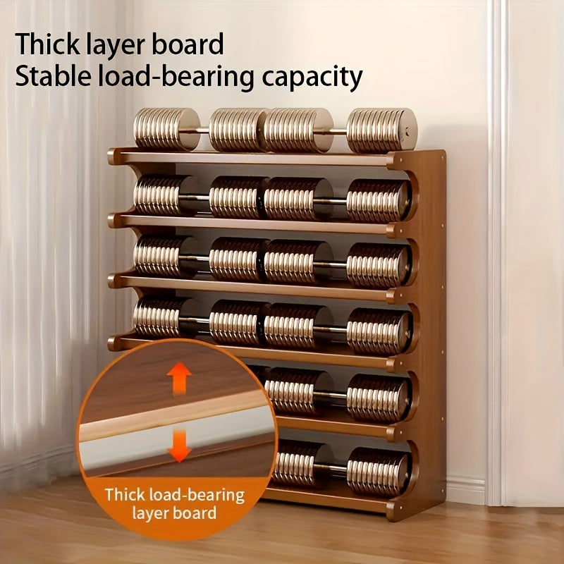 Shoe Rack 3/5/6-Tier Wood Grain Cube Organizer | Space-Saving Multi-Layer Shoe Storage Shelf | Easy Assembly Self-Standing Shoe Tower for Entryway Dorm Closet Bedroom | Brown