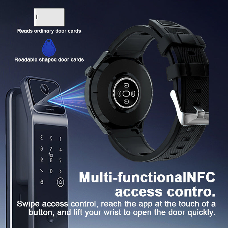 Smartwatch with Call Function Fitness Tracker for Men & Women – Silicone Strap, Step Counter, Heart Rate Monitor, Calorie Tracking, Sports Modes, Music & Camera Control